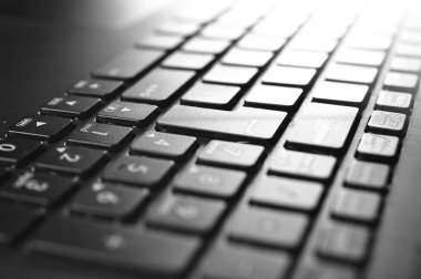 Bilgisayar Klavyesi Yakın Çekim