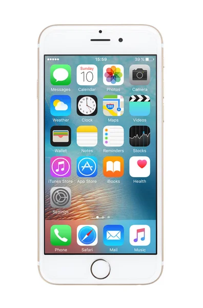 Chlumcany, Çek Cumhuriyeti, 10 Ocak 2016: iphone 6s