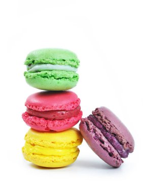 Lezzetli ve renkli macaroons
