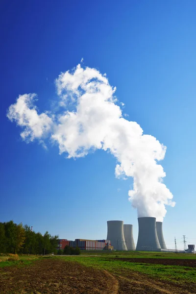 Centrale nucleare — Foto Stock