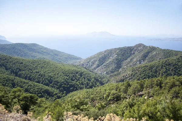 Καλοκαιρινή μέρα στο βουνό Φωτογραφία Αρχείου