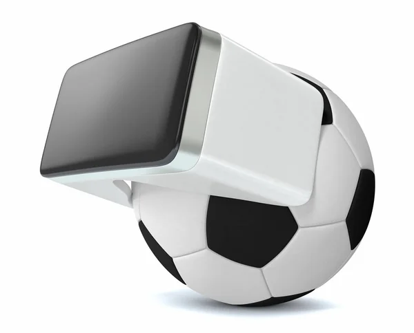 Virtual reality and sports — Stock Photo, Image