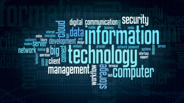 Concept of information technology — Stock Photo, Image