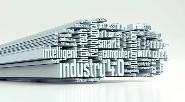 Concept of industry 4.0 — Stock Photo, Image