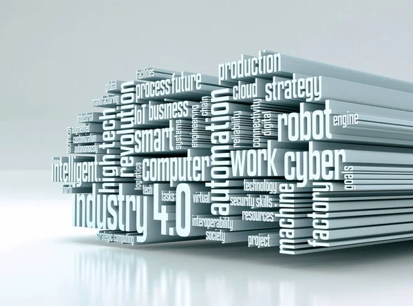 Concept of industry 4.0 — Stock Photo, Image