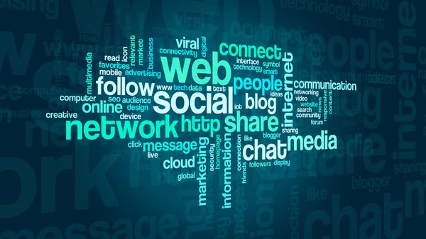 Konzept der sozialen Medien — Stockfoto