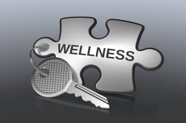 Parçalı bulmaca ile bir anahtar