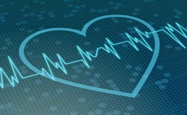 Concept van gezondheid van het hart — Stockfoto