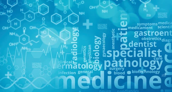 Science medicine background concept — Stock Photo, Image
