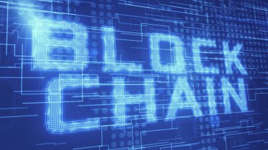 blockchain teknoloji ve cryptocurrencies kavramı