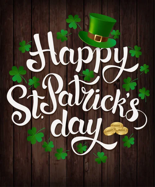 Patrick Day letras — Archivo Imágenes Vectoriales