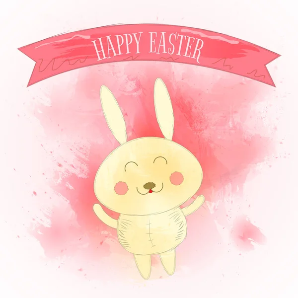 Happy Easter Greeting Card — Stock Vector