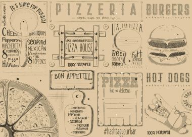 Pizza ve Fast Food için Amerikan Servisi
