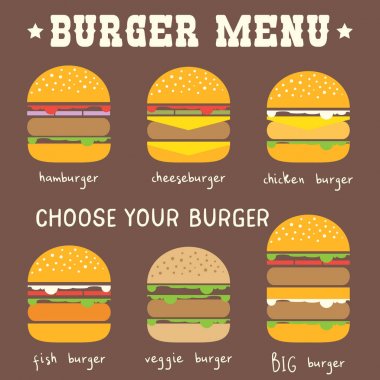 Burger Menüsü