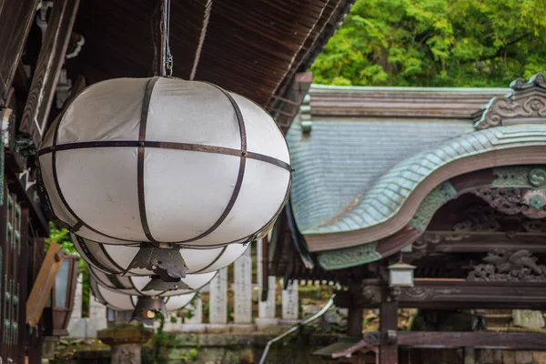 Japanse Stijl Lantaarn Tempel — Stockfoto