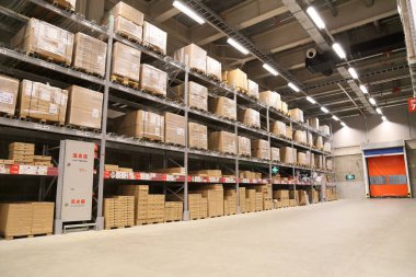 Shanghai-Temmuz 2015, 9 Baoshan ilçe Shanghai IKEA logis mağaza