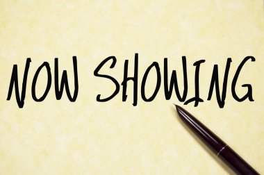 Şimdi metin yazma kağıt üzerinde gösterilen 