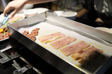 Asya elektrikli Barbekü