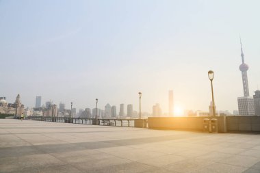 Shanghai Bund cityscape