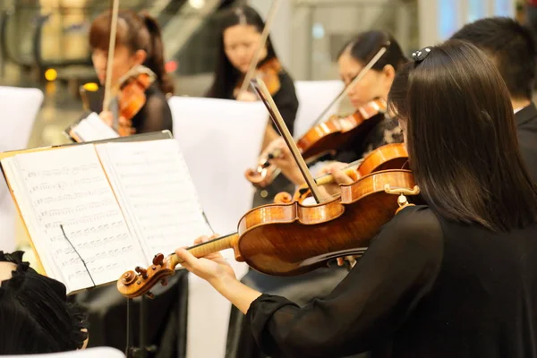 Orquesta Sinfónica Interior — Foto de Stock