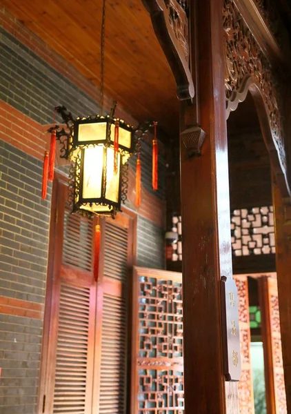 Chinese building interior — Stock Photo, Image