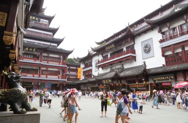 16 Temmuz 2015 yu Bahçe, Çin - Şangay 