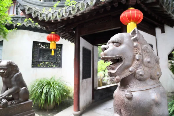 Chinese courtyard park — Stock Photo, Image