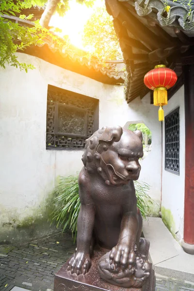 Chinese courtyard park — Stock Photo, Image