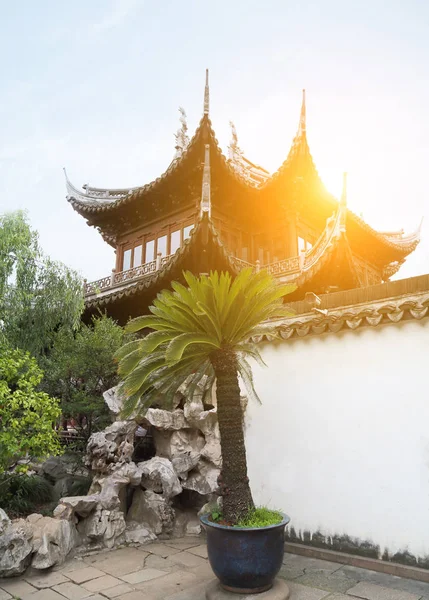 Chinese courtyard park — Stock Photo, Image