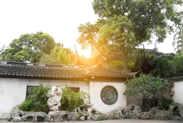 Chinese courtyard park — Stock Photo, Image