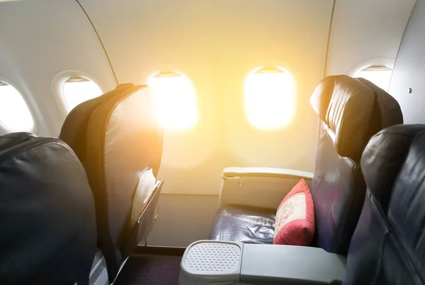 Aircraft cabin background