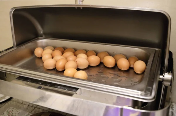 Buffet Restaurant eggs — Stock Photo, Image