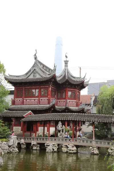 Edificio antiguo chino — Foto de Stock