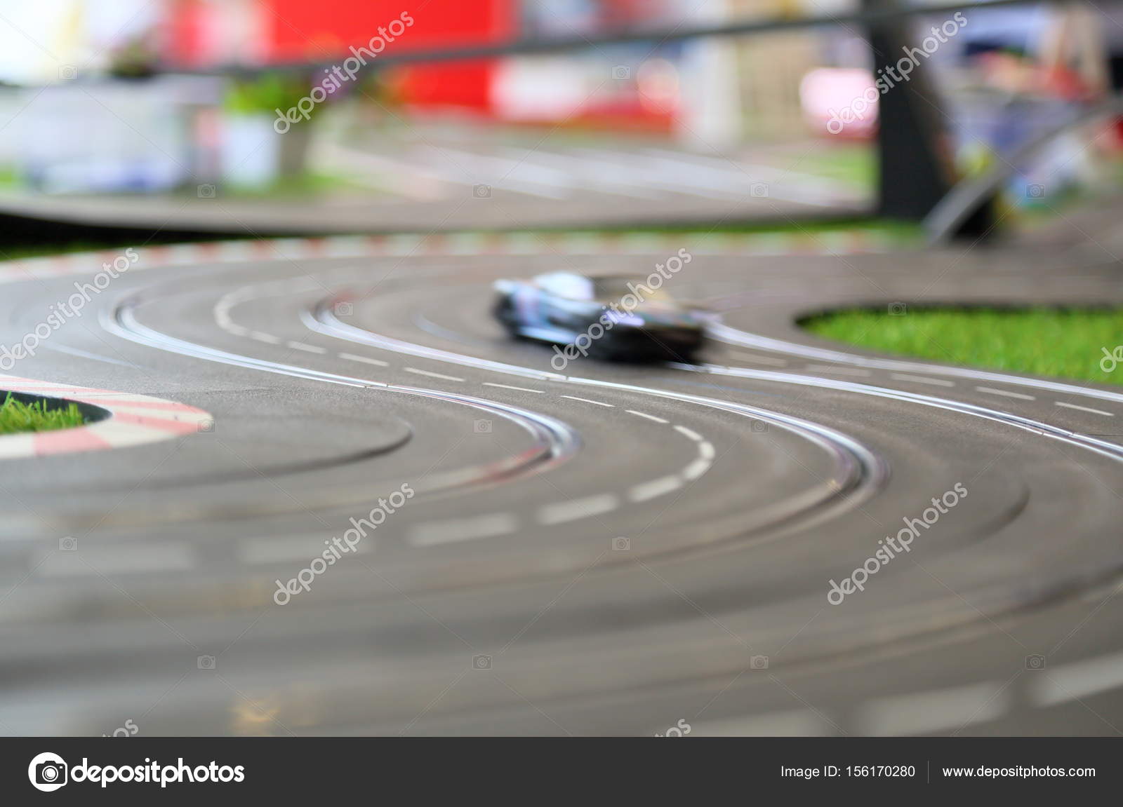 remote control race car track