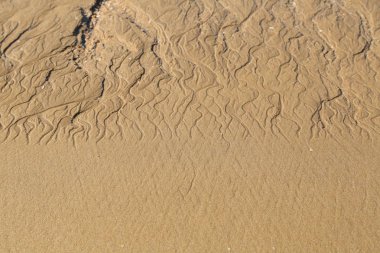 plaj kum su işareti