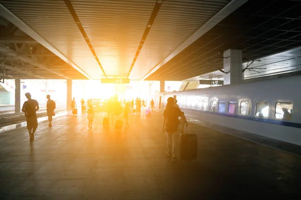 Stazione ferroviaria ad alta velocità Foto Stock