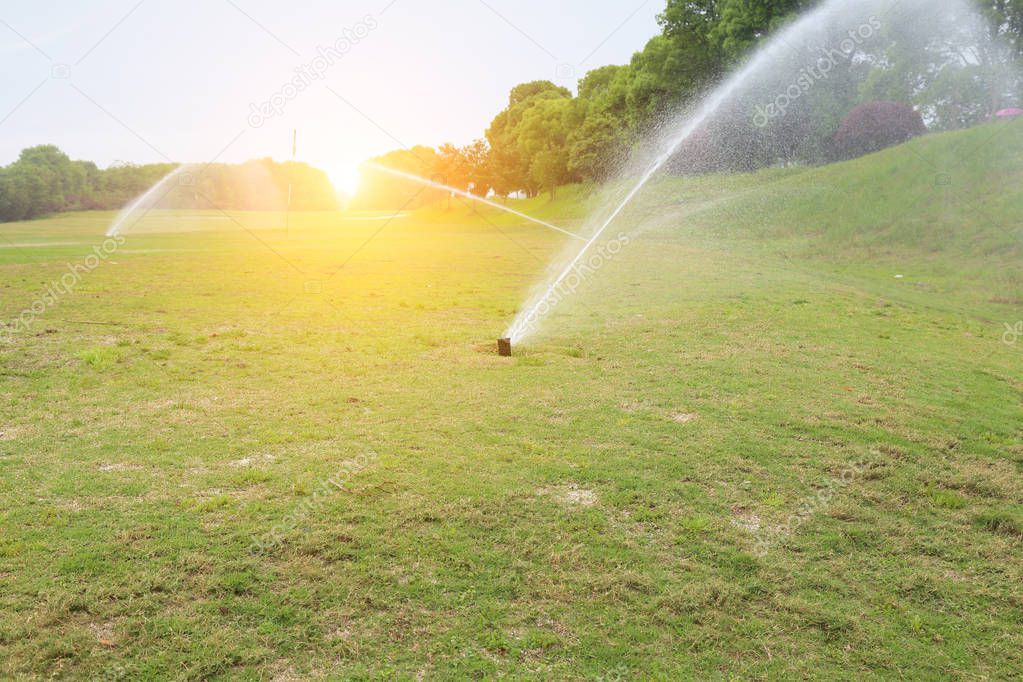 golf course lawn irrigation
