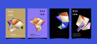 Trendy geometrik öğeleri memphis tebrik kartları tasarımı. Retro tarzı doku, desen ve öğeleri. Retro soyut desen poster ve kapak tasarım şablonu için yaz tatil sezonu.