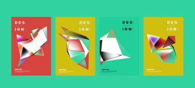 Trendy geometrik öğeleri memphis tebrik kartları tasarımı. Retro tarzı doku, desen ve öğeleri. Retro soyut desen poster ve kapak tasarım şablonu için yaz tatil sezonu.