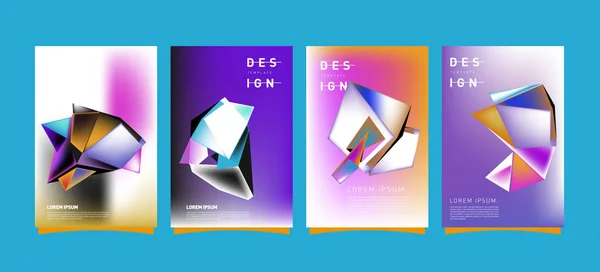 Trendige geometrische Elemente prägen das Design der Grußkarten. Textur, Muster und Elemente im Retrostil. Retro abstrakte Muster Poster und Cover-Design-Vorlage für die Sommerferienzeit. — Stockfoto