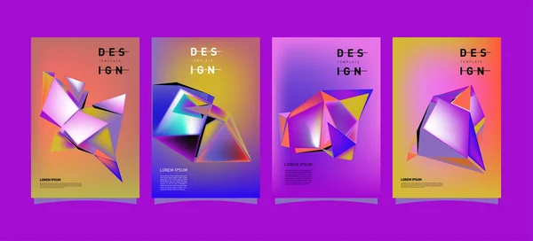 Trendige geometrische Elemente prägen das Design der Grußkarten. Textur, Muster und Elemente im Retrostil. Retro abstrakte Muster Poster und Cover-Design-Vorlage für die Sommerferienzeit. — Stockfoto