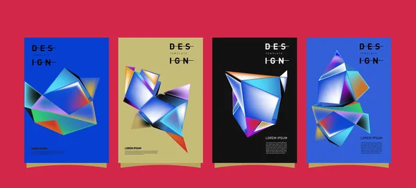 Elementi geometrici alla moda memphis design biglietti di auguri. Struttura, motivo ed elementi in stile retrò. Modello astratto retrò poster e modello di design di copertina per la stagione estiva delle vacanze . — Vettoriale Stock