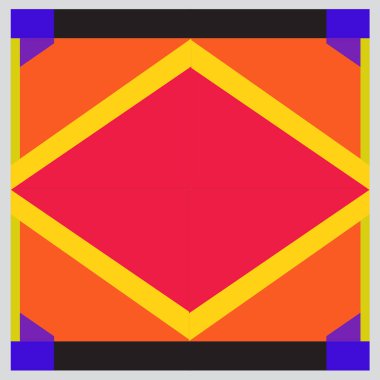 Trendy geometrik vektör çizim öğeleri ve soyut renkli dokular ile. Yaz tatil için poster, kart, broşür ve tanıtım şablon tasarlayın. Moda sanat baskı ve arka plan.