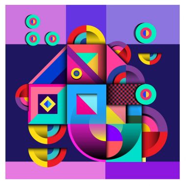 Modaya uygun curvy geometrik memphis öğeleri renkli bir tasarım. Retro 90s doku, desen ve öğeleri tarzı. Modern soyut kültür arka plan tasarımı ve kapak şablonu.