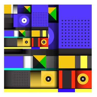 Trendy geometrik öğeleri memphis tasarımı renkli ve parlak. Retro 90s doku, desen ve öğeleri tarzı. Modern arka plan tasarımı ve kapak şablonu.