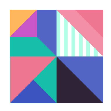 Trendy geometrik kaleydoskop öğeleri memphis tebrik kartları tasarımı. Retro tarzı doku, desen ve öğeleri. Modern soyut tasarım poster ve kapak şablonu