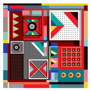 Trendy geometrik öğeleri memphis tasarımı renkli ve parlak. Retro 90s doku, desen ve öğeleri tarzı. Modern arka plan tasarımı ve kapak şablonu