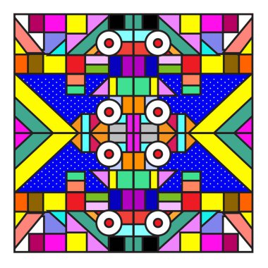 Trendy geometrik vektör çizim öğeleri ve soyut renkli dokular ile. Yaz tatil için poster, kart, broşür ve tanıtım şablon tasarlayın. Moda sanat baskı ve arka plan.