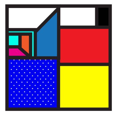 Trendy geometrik vektör çizim öğeleri ve soyut renkli dokular ile. Yaz tatil için poster, kart, broşür ve tanıtım şablon tasarlayın. Moda sanat baskı ve arka plan.