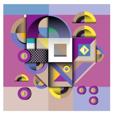 Modaya uygun curvy geometrik memphis öğeleri renkli bir tasarım. Retro 90s doku, desen ve öğeleri tarzı. Modern soyut kültür arka plan tasarımı ve kapak şablonu.